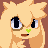 Pixel art avatar of Sundae as a mimiga character from Cave Story.